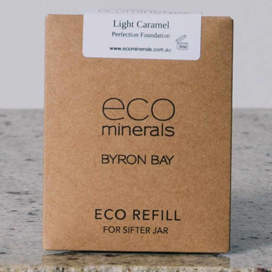 Eco minerals foundation 5g REFILL sachet - perfection light caramel
