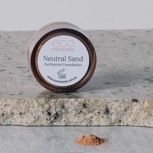 Eco minerals foundation powder 5g JAR - perfection neutral sand