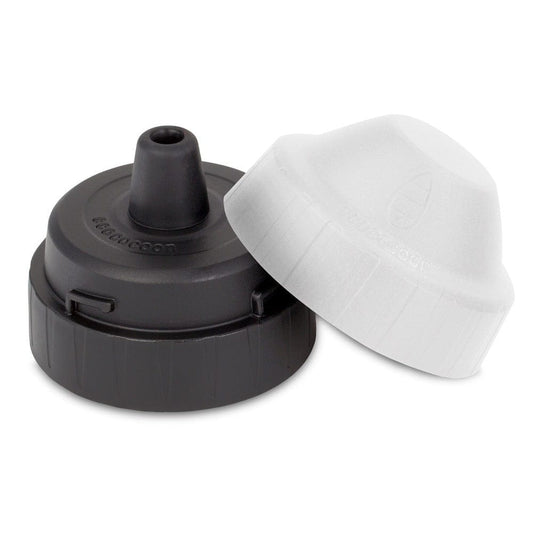 Ecococoon Cap Mouthpiece & Lid Set - Clear Opaque