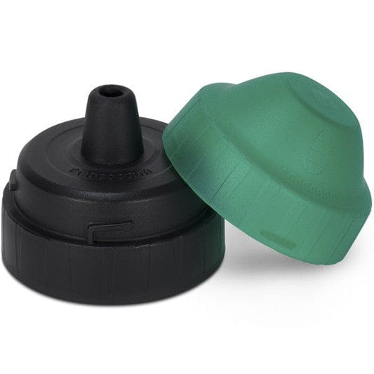 Ecococoon Cap Mouthpiece & Lid Set - Emerald Green