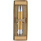 Ecopaper Executive Bamboo Pen & Pencil Gift Set