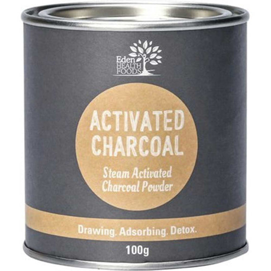 Eden Healthfoods Steam Activated Charcoal Powder 100g