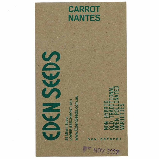 Eden Seeds - Nantes Carrot