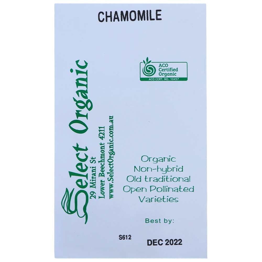 Eden Seeds Select Organic - Chamomile