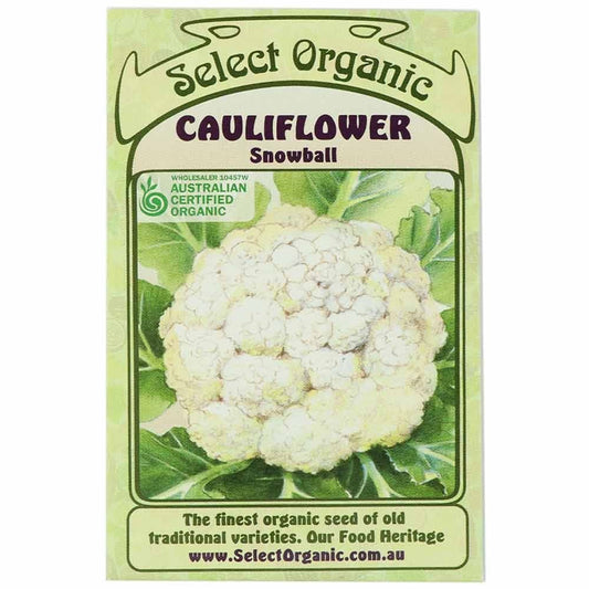Eden Seeds - Snowball Cauliflower