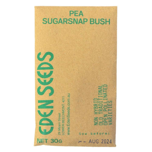 Eden Seeds - Sugarsnap Pea Bush