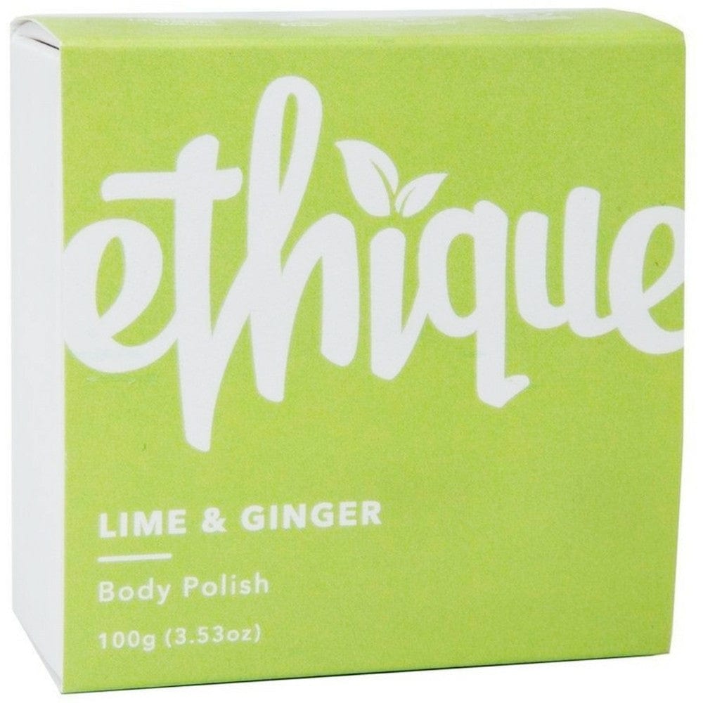 ETHIQUE Solid Body Polish Bar 110g - Lime & Ginger