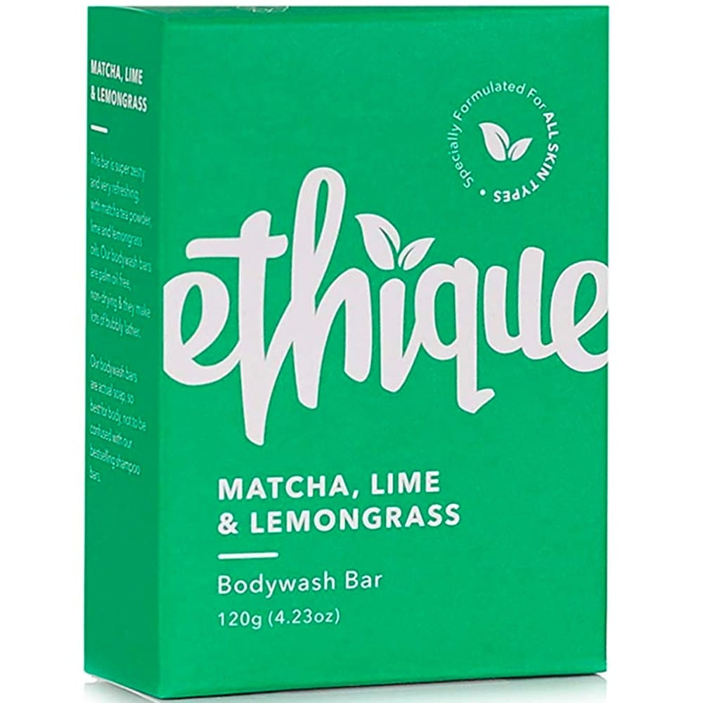 ETHIQUE Solid Bodywash Bar 120g - Matcha, Lime & Lemongrass