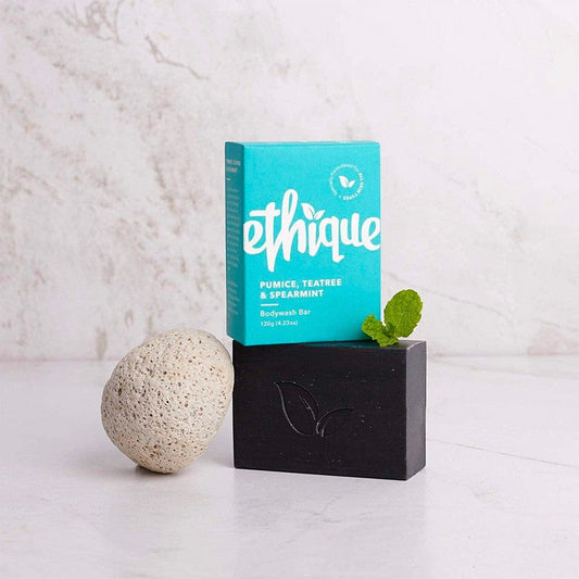 ETHIQUE Solid Bodywash Bar 120g - Pumice, Tea Tree & Spearmint