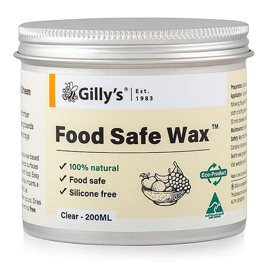 Gilly's Food Safe Wax 200ml - Clear