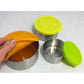 Green Essentials Sili-Steel Pots Nesting set of 3