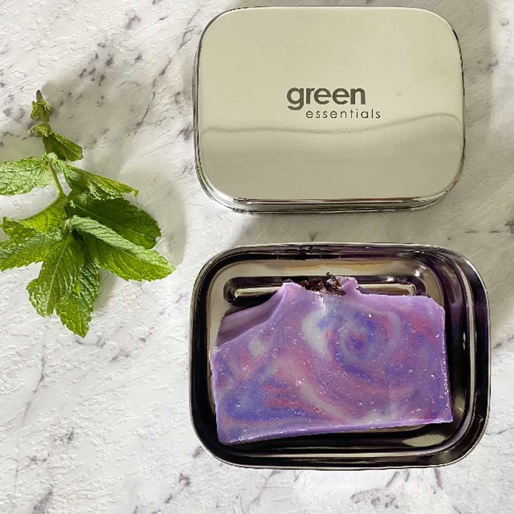 Green Essentials Stainless Steel Soap Dish