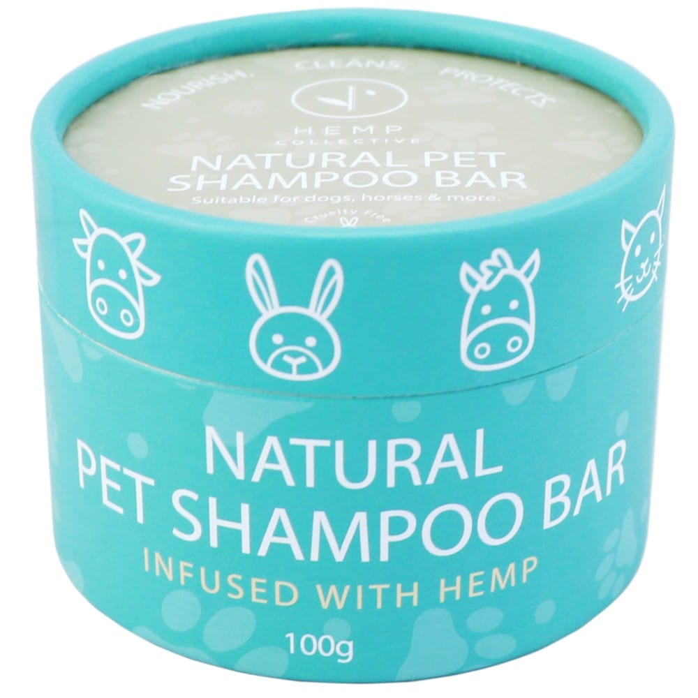 Hemp Collective Natural Pet Shampoo Bar 100g