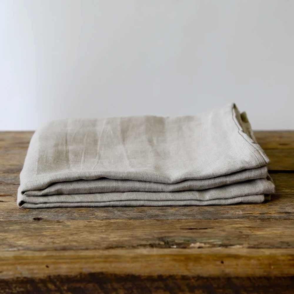 Hemp Gallery Rye Hemp Linen Pillowcase Pair - Standard
