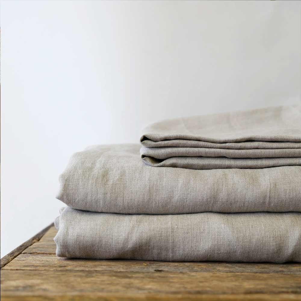 Buy Hemp Gallery Rye Hemp Linen Sheet Set Queen Online