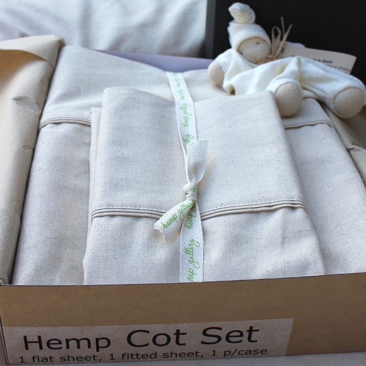 Hemp-Organic Cotton Sheet Set - Cot