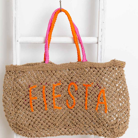 Holiday Fiesta & Siesta Bag - Natural