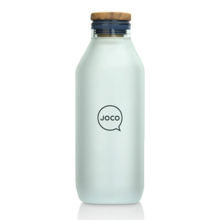 JOCO Glass Water Bottle with Grip 600ml