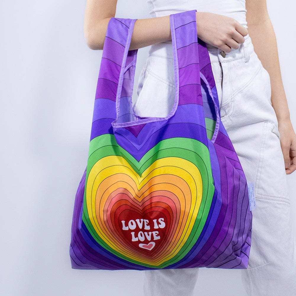 Kind Bag Reusable Bag Medium - Love Rainbow