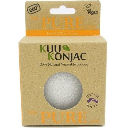 KUU konjac sponge - pure deep cleansing
