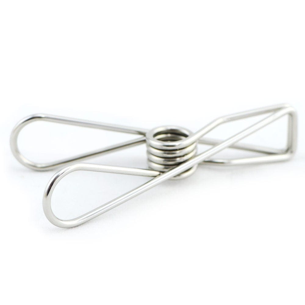 Large Stainless Steel Wire Pegs 201 Grade 2.3mm - 12pc in Tin