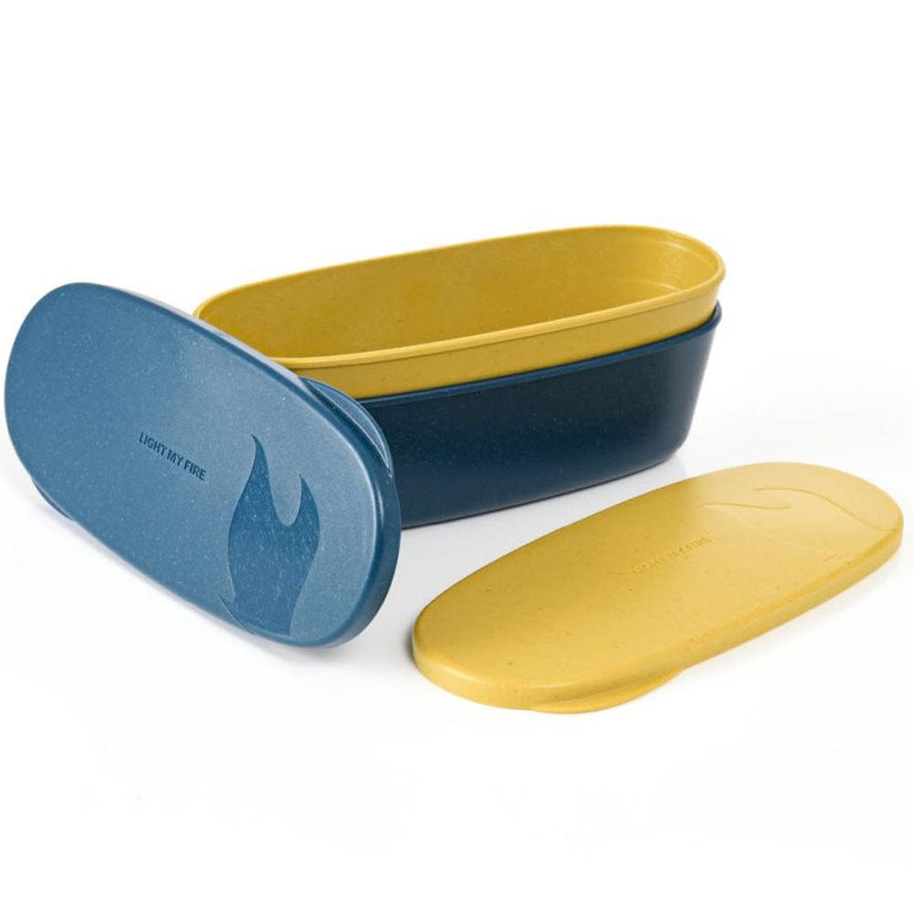 Buy Light My Fire Oval Snapbox 2pk - Yellow & Hazy Blue Online