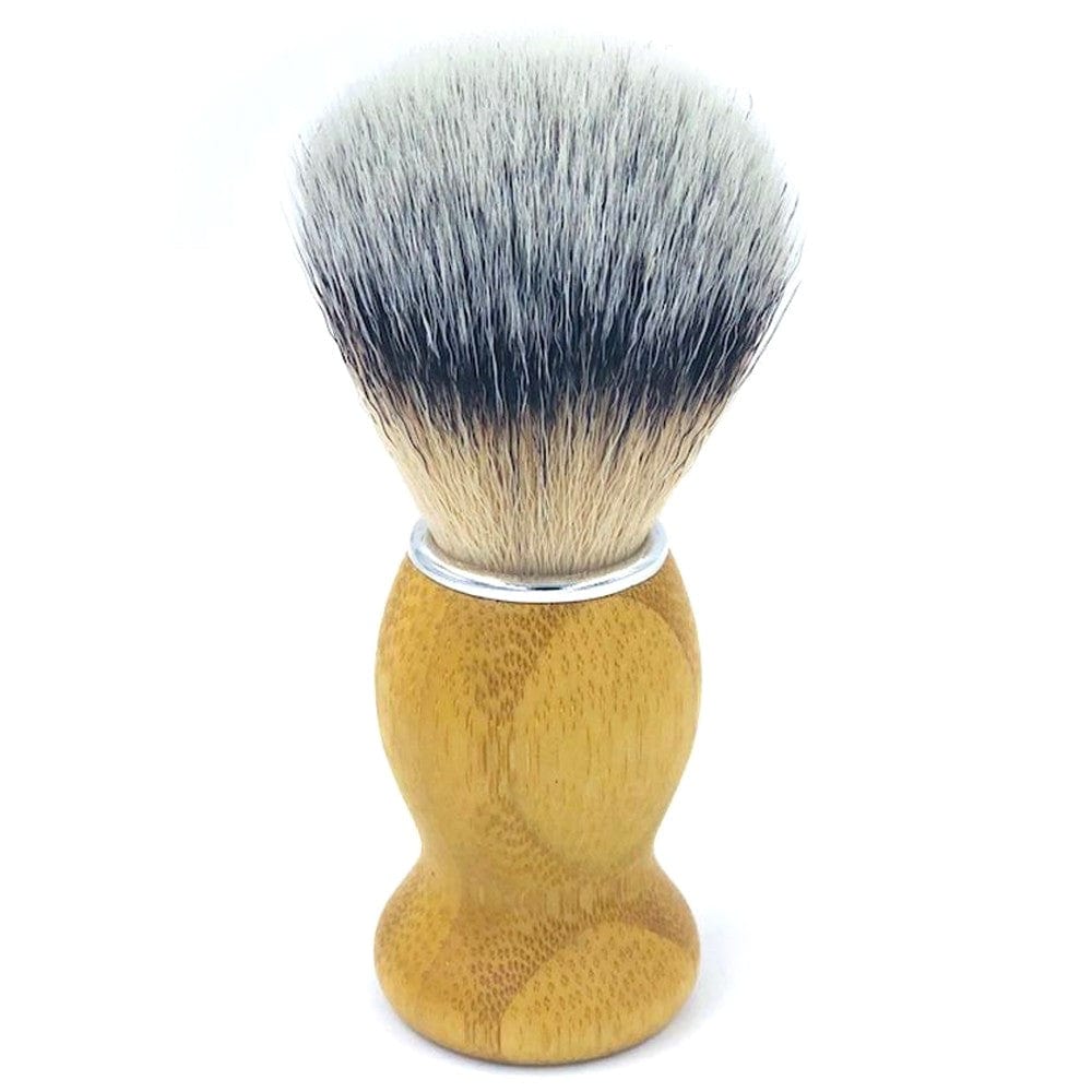 Vegan shave brush with bamboo handle