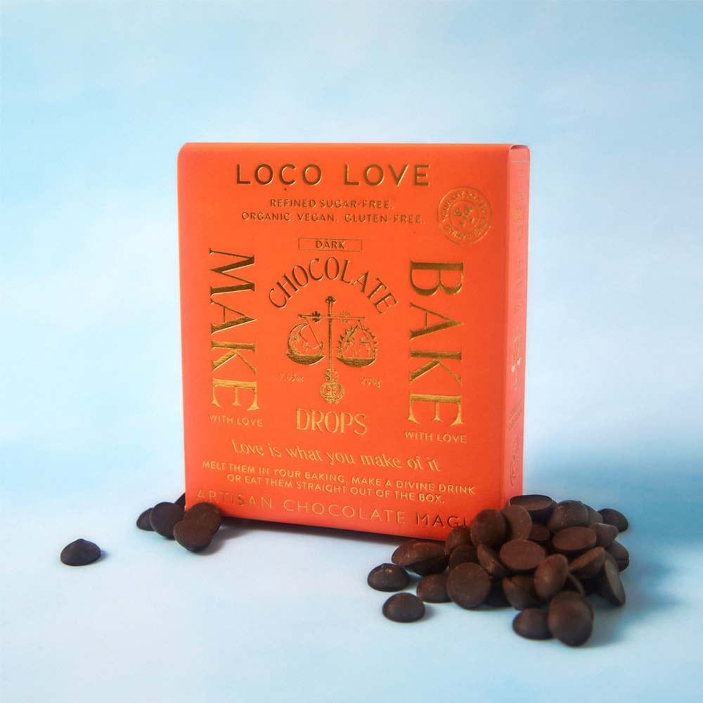 Loco Love Baking Chocolate Drops - Dark