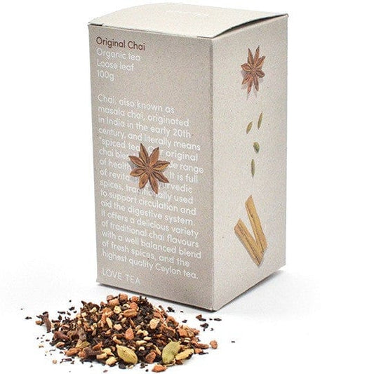 Love Tea Organic Loose Leaf Tea 100g - Original Chai
