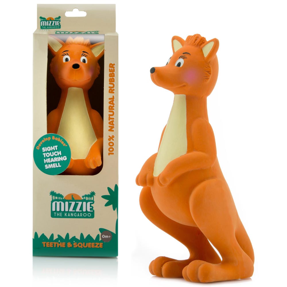 Mizzie The Kangaroo - Teethe & Squeeze Toy