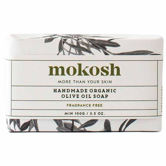 Mokosh olive oil soap bar - fragrance free