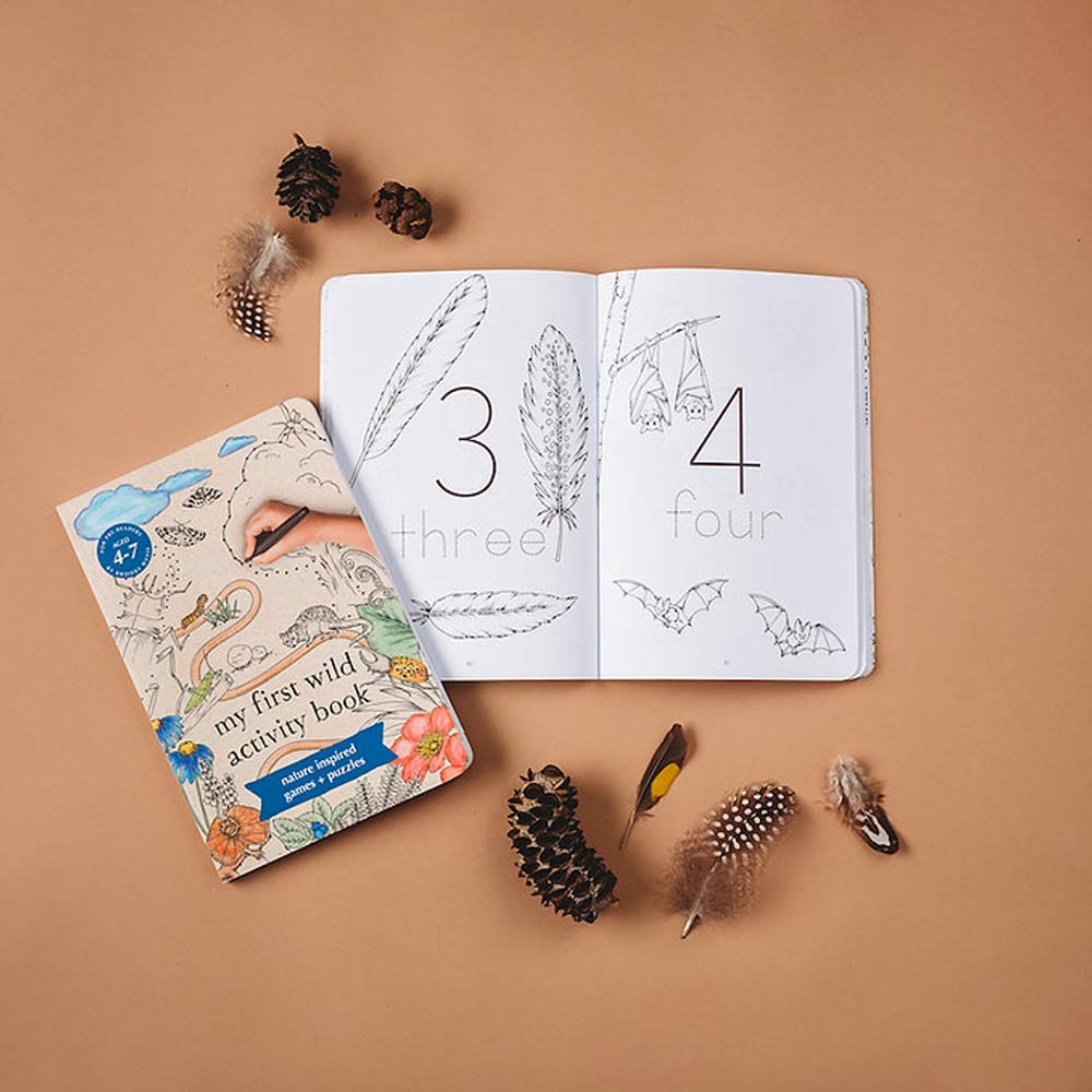 My First Wild Activity Book: nature inspired games + puzzles for kids 4-7yrs