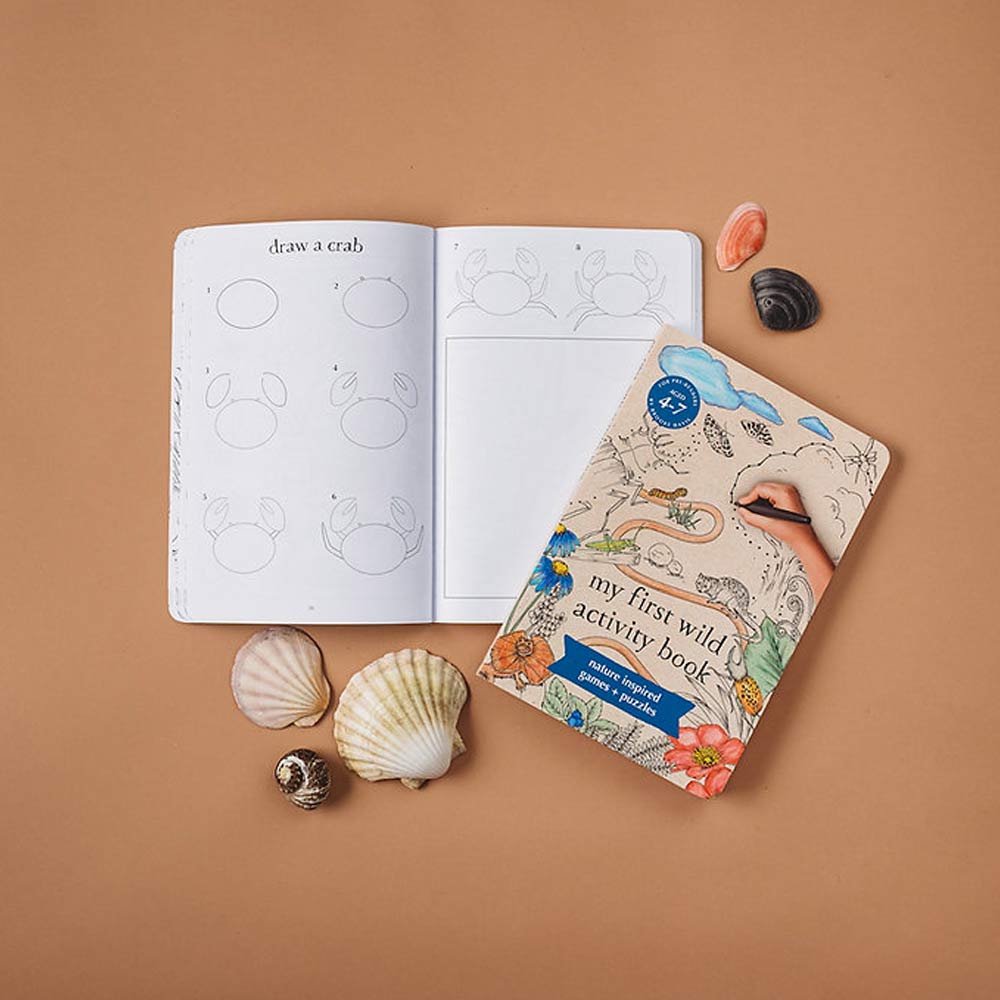 My First Wild Activity Book: nature inspired games + puzzles for kids 4-7yrs