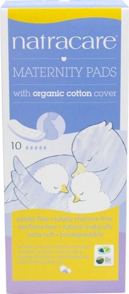 Natracare Organic Cotton Maternity Pads 10pk