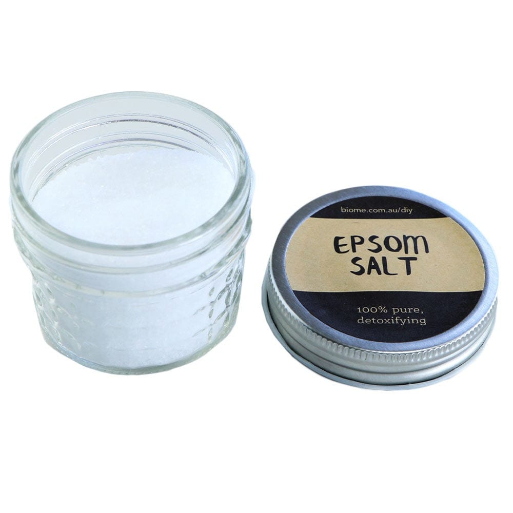 Natural Epsom Salt in Glass Jar 80g