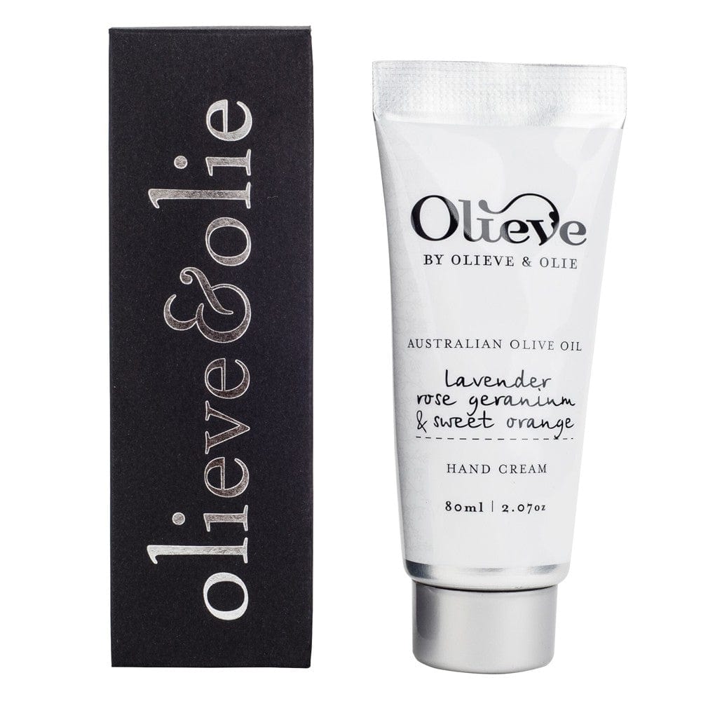 Olieve & Olie Hand Cream 80ml - Lavender, Rose Geranium & Sweet Orange