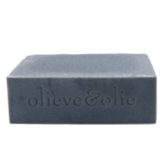 Olieve Soap Bar 80g - Bergamot, Clary Sage & Charcoal (unpackaged)