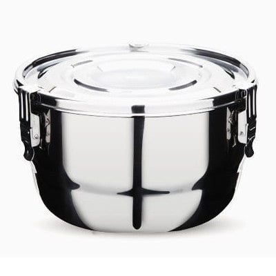 Onyx stainless steel airtight round container 16cm 1.5L