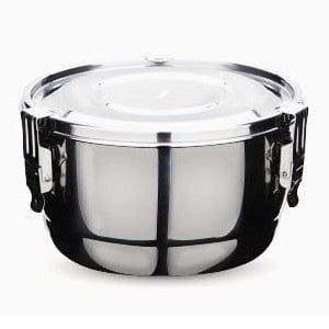 Onyx stainless steel airtight round container 8cm 140ml