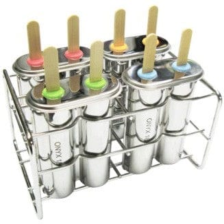 Onyx Stainless Steel Ice Block Mould - Double Pop