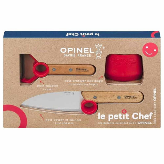 Opinel Le Petit Chef Complete Set 3pc
