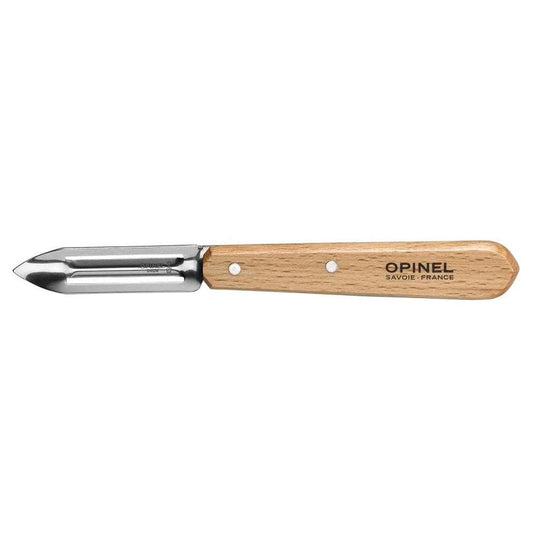 Opinel No.115 Stainless Steel Peeler - Natural