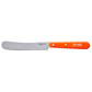 Opinel Stainless Steel Breakfast & Brunch Knife - Tangerine
