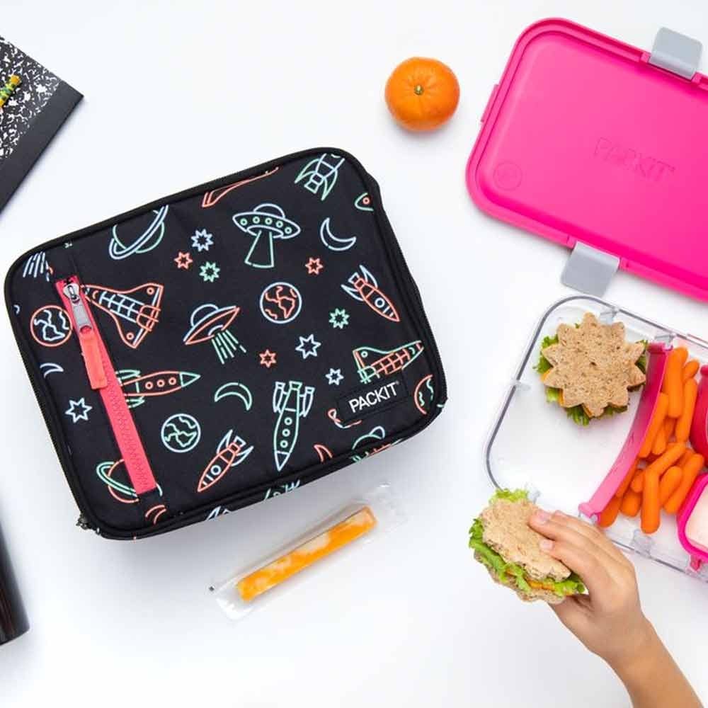 PackIt Freezable Classic Lunch Box - Neon Space