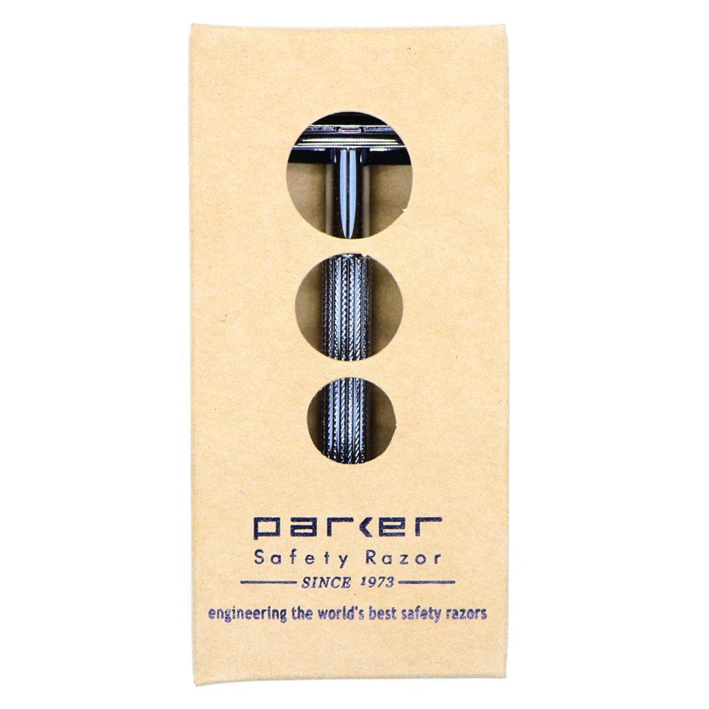 Parker 29L Safety Razor + Blades - Silver