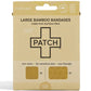 Patch Large Bamboo Bandages Mixed Pack 10 - Natural