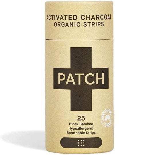 Patch Organic Adhesive Strips 25pk - Activated Charcoal