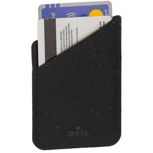 Pela Eco-Friendly Phone Case Card Holder - Black