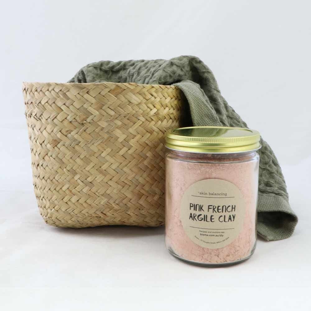 Pink (French Argile) Clay in Glass Jar 300g