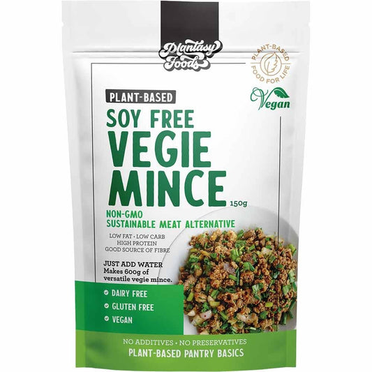 Plantasy Foods Soy Free Vegie Mince 150g